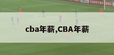 cba年薪,CBA年薪