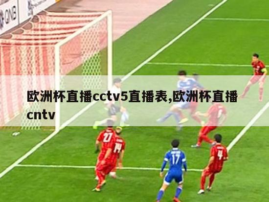 欧洲杯直播cctv5直播表,欧洲杯直播 cntv